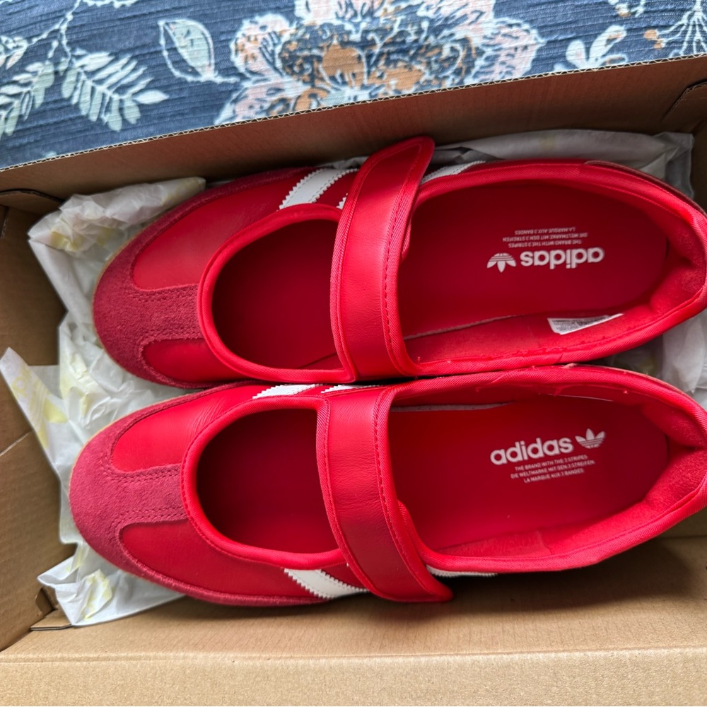 Adidas Samba Jane Red Shoes